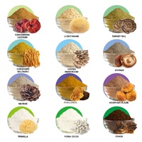 Extrait de champignon en poudre de glucane, capsule d'extrait de champignon de platine D de marque privée personnalisée, Cordyceps Militaris