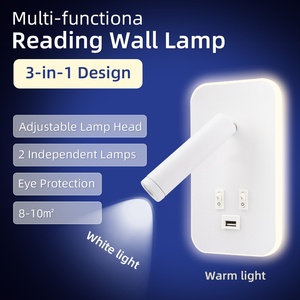 Lampade da <span class=keywords><strong>Parete</strong></span> a Led di Design Moderno e di Alta Qualità per Camera da Letto e Soggiorno / Applique da <span class=keywords><strong>Lettura</strong></span> per Interni o Esterni - Product Image 3