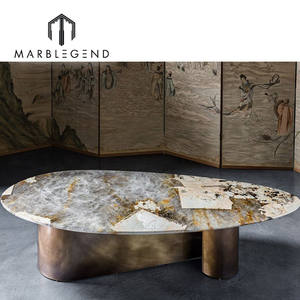 Encimeras de Granito Personalizadas, <span class=keywords><strong>Precio</strong></span> de Granito Patagonia, Cuarcita <span class=keywords><strong>Pandora</strong></span> Retroiluminada, Granito Dorado de Brasil para Cocinas de Lujo - Product Image 3