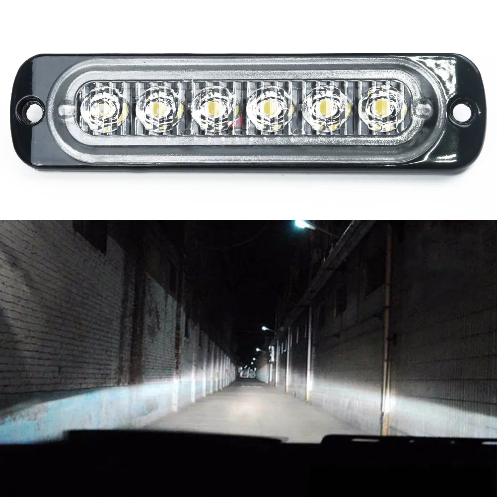 Barre lumineuse LED lampe de travail feux de brouillard 12V Spot faisceau tout-terrain SUV 4WD Auto voiture bateau camion ATV LED phares