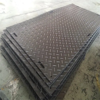 ZSPE Weiße Rutschfeste Polyethylen PE Pflasterplatten HDPE Kunststoff-Bodenmatte Bodenschutzplatten Temporäre Straßenplatten