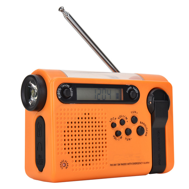 H-RD900 Radio Disaster Prevention and Emergency Full-band Radio Solar-powered Charging Lighting Mobile Portable Radio