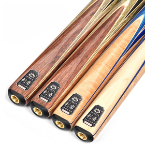 O'min handmade Cue Chất lượng cao 9-10mm đẹp khắc thiết kế tacos billar Snooker Cue Stick - Product Image 1