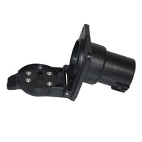 Connecteur de câblage de remorque 7 broches de type RV, prise de remorque pour caravanes et remorques