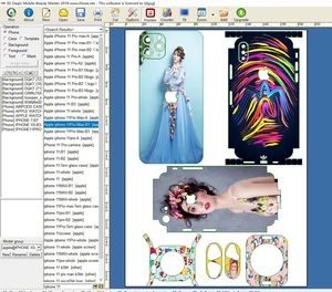 Teléfonos móviles/tabletas/navegadores de coche personalizados, pegatina protectora y protector, impresora y software de diseño de piel para - Product Image 5