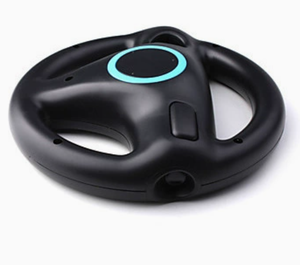 2026r tay lái cho <span class=keywords><strong>Wii</strong></span> điều khiển từ xa Mario Kart trò chơi đua xe màu đen trắng đua bánh xe nhựa sáng tạo thú vị - Product Image 3