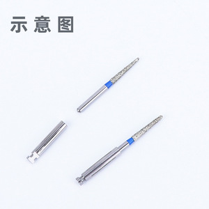Adaptador de Fresa Dental de Alta Velocidad de 1.6mm a 2.35mm, Abrazadera de Aguja de Acero Inoxidable para Pieza de Mano de Baja Velocidad, Consumibles Dentales - Product Image 3