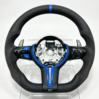 Volant de voiture en daim modifié, gauche et droite, performance M pour BMW F10 F20 F22 F30 F40