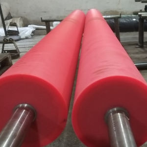 أسطوانة مطاطية مخصصة لماكينات الطباعة، غلاف أسطواني مطاطي، أسطوانة مطاطية سيليكونية - Product Image 1