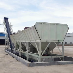 Planta Mezcladora de Concreto Portátil Corey HZS180 180m3/h, Motor Diésel, Bomba, PLC, Garantía de 2 Años, Tanque de Almacenamiento de Cemento, Gran Venta - Product Image 3