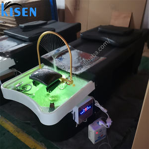 Kisen เก้าอี้สระผมสระผมชามแชมพูหน่วยล้างกลับวางลงร้านทำผมแชมพูสำหรับร้านเสริมสวยเฟอร์นิเจอร์ - Product Image 5