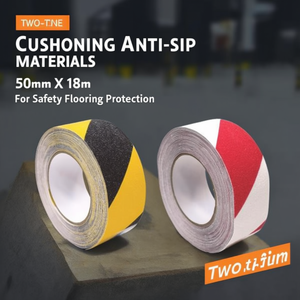Cinta Adhesiva Antideslizante de Dos Tonos 50mm X 18m Para Protección de Suelos y Seguridad - Product Image 3