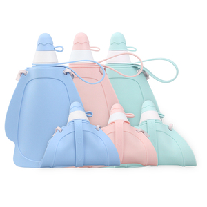 Bouteille d'eau en silicone anti-fuite pour enfants, grande capacité - Product Image 3