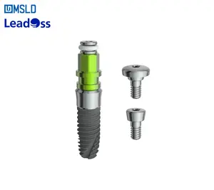 MSLD LeadOss Internal octa & non-submerged titanium dental implant compatible for ITI straumann implants