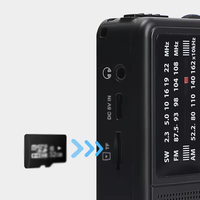 Radio portable multibandes à réglage numérique personnalisé en usine, AM FM SW ondes courtes, pour situations d'urgence, survie, voyage et camping
