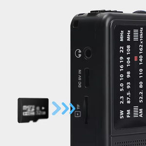 Radio portable multibandes à réglage numérique personnalisé en usine, AM FM SW ondes courtes, pour situations d'urgence, survie, voyage et camping - Product Image 4