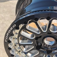 Jantes de course noires brillantes 15 17 18 pouces 5X112 5X120 5X114.3 Jantes forgées Beadlock pour BMW M2 M3 M4 G80 G82 GTR