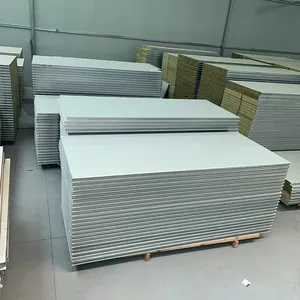Guangzhou Glasvezel Honingraat Fiber Cement Board Frp Xps Glas Wol Sandwich Panelen Voor Buitenmuur