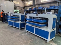 Presse à chaud rotative hydraulique 4 stations 16x20 pour céramique, bois, acrylique, coton, vinyle, vêtements de sport, manches, polos et t-shirts