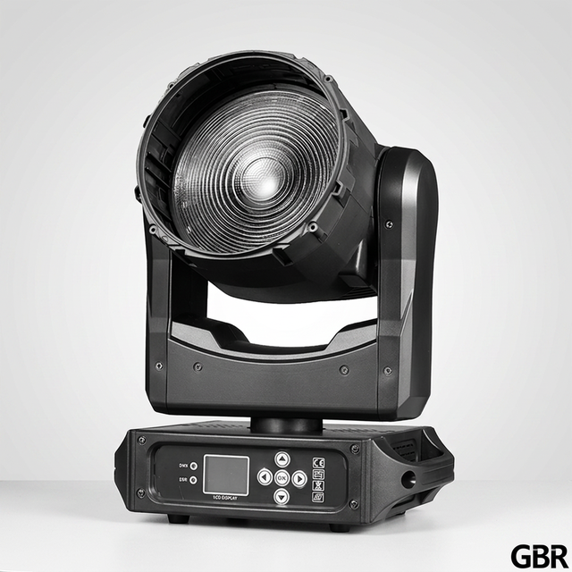 150W RGBL COB Zoom Wash Light DMX512 RDM Stage Lighting for Club Wedding Concert Event Rental Theater  Moving Head Wash Light