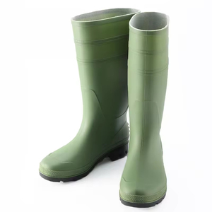 Bottes de pluie Wellington en PVC imperméables, antidérapantes, tendance, personnalisées, pour hommes, YL6071 - Product Image 1