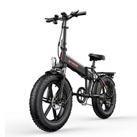 Vélo électrique hybride Engwe 250W 48V 13Ah longue autonomie 25KM/H avec cadre bas et moteur roue arrière, pneus larges, stock UE/Royaume-Uni/États-Unis