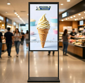 Écran d'affichage LCD professionnel 4K UHD avec Bluetooth et Ethernet, idéal pour la gestion centralisée des chaînes de magasins - Product Image 2