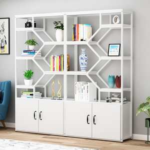 <span class=keywords><strong>Bibliothèque</strong></span> de vie en bois forgé, étagère de rangement en fer forgé pour maison, offre spéciale - Product Image 4