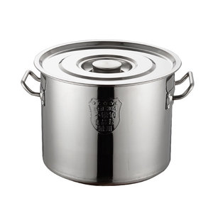 Stainless Steel Soup <b>Pot</b> 5L Above <b>Large</b> Capacity With Lid For Commercial And Household Use - Product Image 5