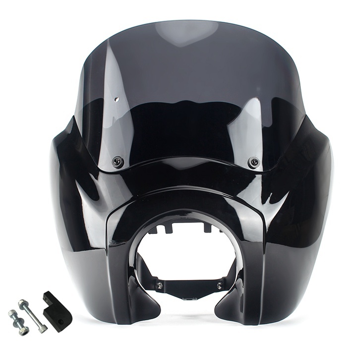 Carena Faro Adatto Per Harley Davidson Softail Street Bob 18-25 Parabrezza Craftride MG9 ✓ Compra Ora - 8