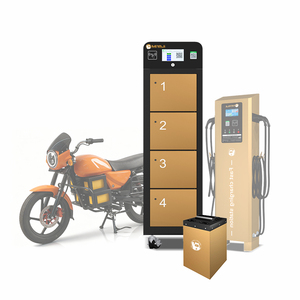 Station d'échange de batteries avec armoire d'échange à 4 compartiments, sortie CC large 44V-88V, complément énergétique pour véhicules électriques toutes régions - Product Image 5