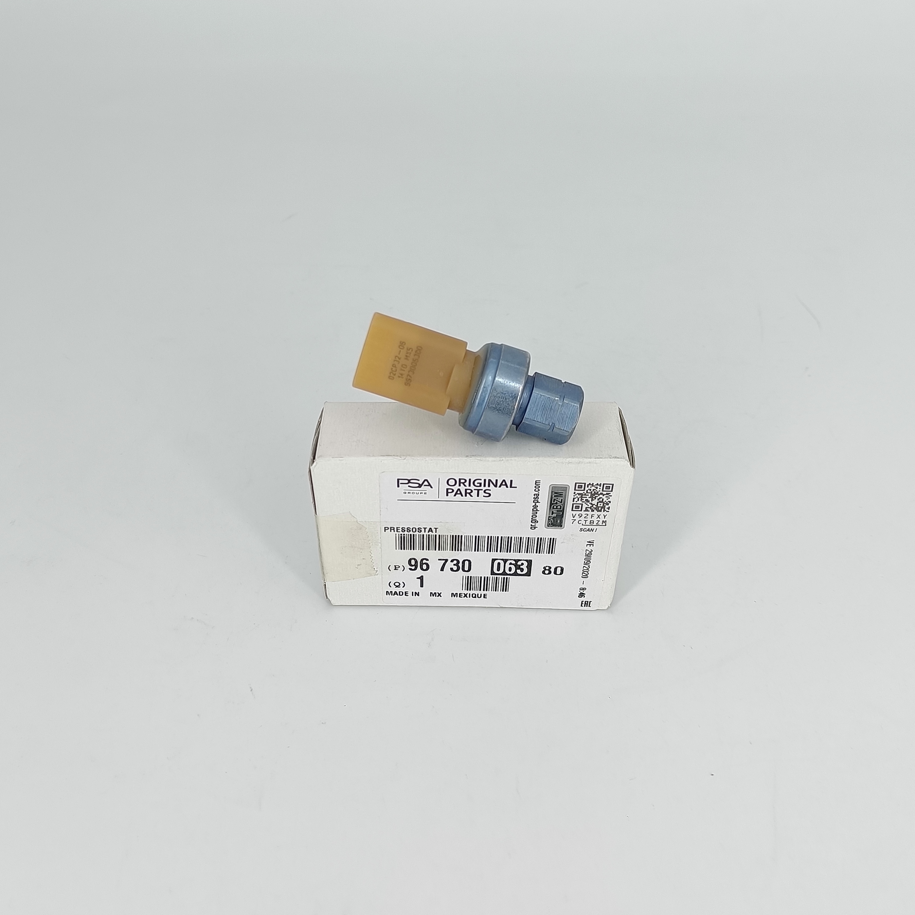 Capteur Pression Climatisation 9673006380 - Pour Peugeot 208, Citroën C3, C4, C5, DS4, Berlingo