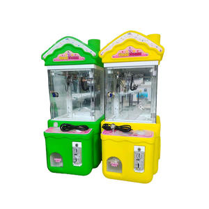 Jetonlu oyun makinesi küçük bebek kapmak klip makinesi tankı bebek oyunu <span class=keywords><strong>Mini</strong></span> pençe makinesi - Product Image 1