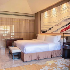 เฟอร์นิเจอร์<span class=keywords><strong>โรงแรม</strong></span>คอนราด เฟอร์นิเจอร์ห้องนอนหรูหราทันสมัยแบบใหม่ เฟอร์นิเจอร์วิลล่ารีสอร์ทสั่งทำพิเศษ ดีไซน์ไม้รักษ์โลก - Product Image 1