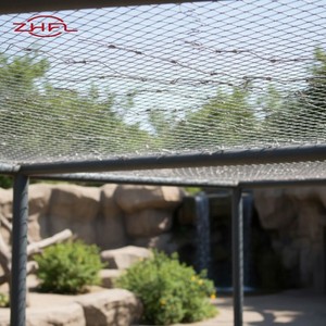 Malla de Alambre de Acero Inoxidable Tejida, Flexible, de Alta Resistencia y Duradera para Jaulas de Orangutanes, Barandillas, Puentes y Escaleras, con Servicio de Corte - Product Image 4
