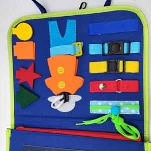 Nouveau septembre Montessori bébé jouets conception enfant en bas âge occupé conseil mode <span class=keywords><strong>jouet</strong></span> début éducatif - Product Image 6