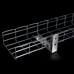 Bandeja de Cables de Malla de Acero Inoxidable, Tamaños de 50-200 mm, Galvanizada en Caliente, para Uso Industrial y de Construcción - Product Image 6