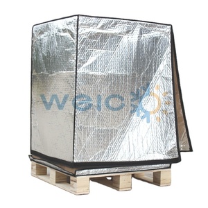 Nhôm Túi Pallet cho mùa đông bảo vệ phản quang cách nhiệt bọc bong bóng không thấm nước cách nhiệt cho kho công nghiệp - Product Image 1