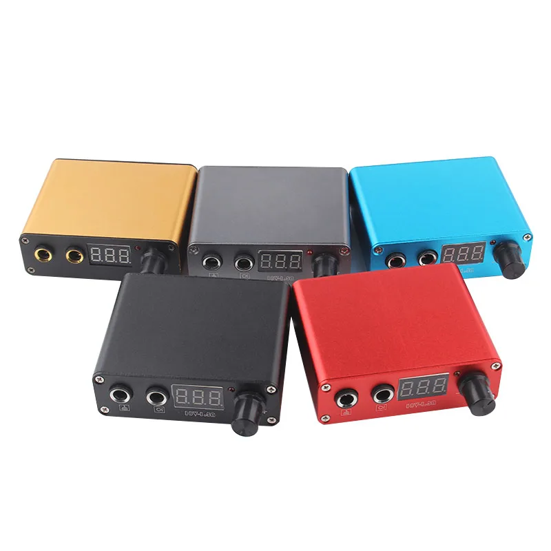 Высококачественное оборудование для татуировок, беспроводной портативный профессиональный мини-блок питания для татуировок rca/dc, беспроводной, цифровой, индивидуальный, hp