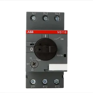 Original Manual Motor Starter 1SAM250000R1010 10-16A MS116-10 Motor protection circuit breaker for ABB in stock