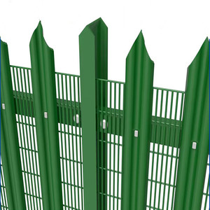 Panneaux de clôture de jardin en acier à faible teneur en carbone, revêtement poudré moderne, pour <span class=keywords><strong>balcon</strong></span> et cour résidentiels - Product Image 1