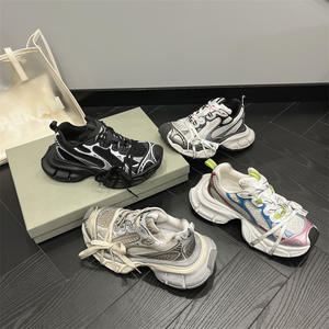 Paris 3xl 2024 couple hommes femmes rétro à la mode marque jogging décontracté couleur chaussures de sport - Product Image 4