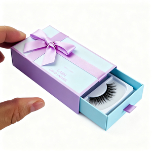 Cils en vison <span class=keywords><strong>de</strong></span> 25 mm en gros, boîte d'emballage magnétique personnalisée avec logo DIY, emballage personnalisé pour <span class=keywords><strong>faux</strong></span> cils avec logo, cadeau, pelliculage mat - Product Image 3