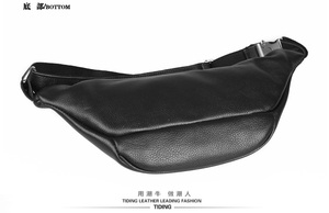 Geauditeerde Fabriek Op Maat Gemaakte Heuptasje Riem Borsttas Heren Heuptasje Lederen Heuptas - Product Image 5
