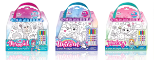 Borsa Creativa per Trucco a Tema <span class=keywords><strong>Sirena</strong></span> per Bambine, Personalizzabile, per Viaggi e Giochi <span class=keywords><strong>di</strong></span> Pittura, Regalo per Ragazze - Product Image 2