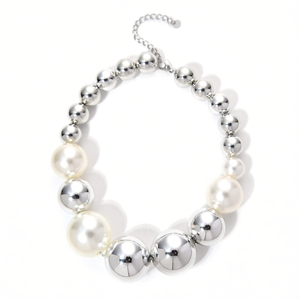 CBBA-1688 สร้อยคอประดับลูกปัดแฟชั่น เครื่องประดับที่หรูหราและมีสไตล์ - Product Image 2