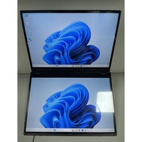 Nieuw ontwerp groothandel dubbele scherm laptop 16Gb 32Gb 64Gb Ram 1Tb 2Tb Ssd Core I7 12e generatie I7-1270P Cpu Kantoor zakelijke laptop