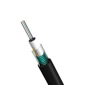 Directa enterrado aérea blindado Anti roedor de modo único al aire libre GYXTW 4B1 Cable de fibra óptica - Product Image 2