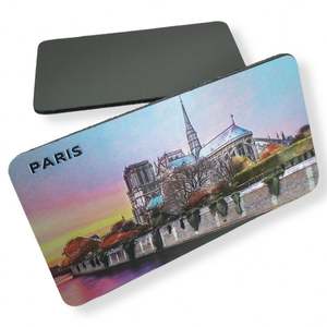 Aimants en caoutchouc souple avec logo personnalisé, souvenirs touristiques, pour réfrigérateur - Product Image 4