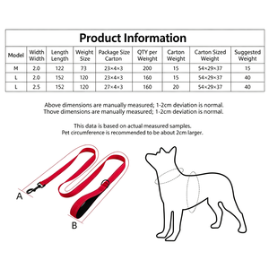Popular Reflective Silk Nylon Dog Traction Rope Large Medium Small Dog Outing Thickening <b>Pet</b> Walking Dog Rope - Product Image 3